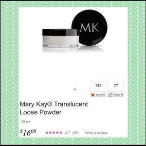 ‼️SOLD‼️NEW - MARY KAY 💗 Translucent Loose Powder